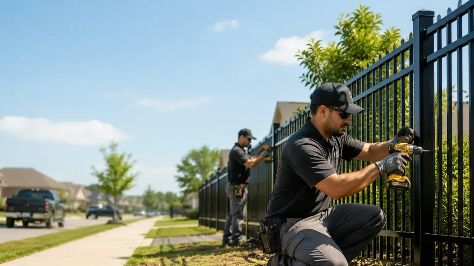 Metal Fence Installation in Meriden, CT
